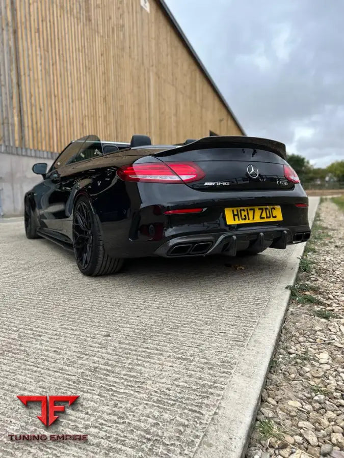 MERCEDES C63 W205 2015-2018 PRE-FACELIFT CONVERTIBLE FULL CARBON FIBRE KIT - V1 - CT CARBON