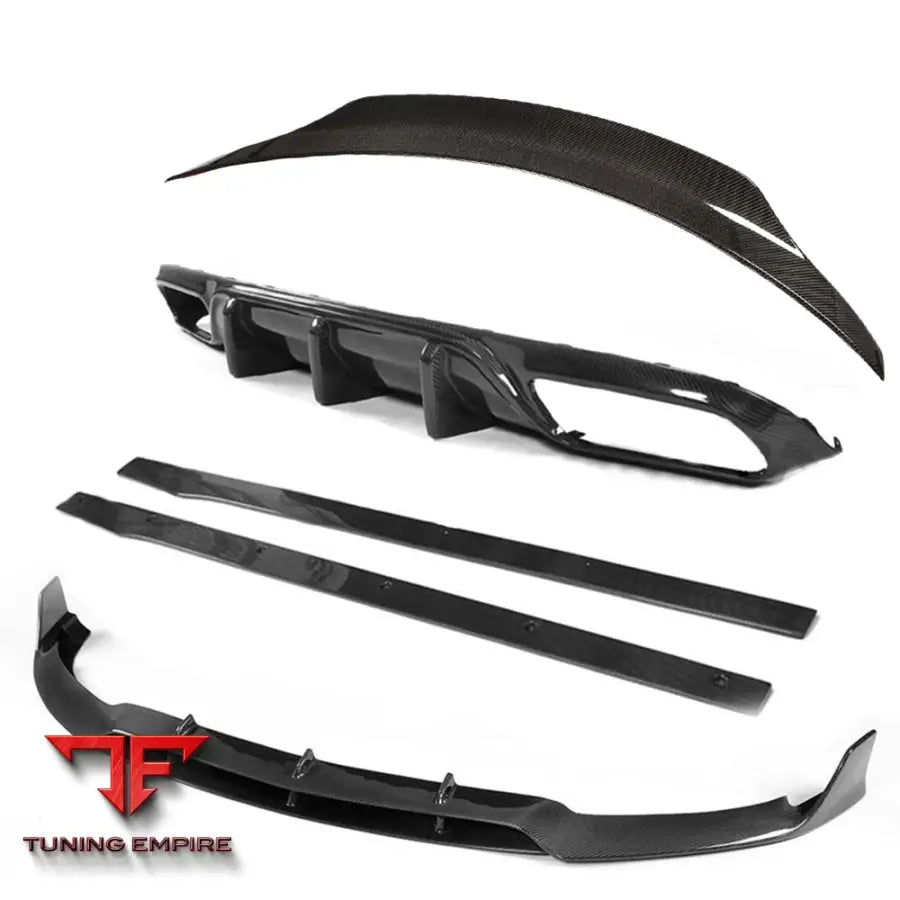 MERCEDES C63 W205 2015-2018 PRE-FACELIFT CONVERTIBLE FULL CARBON FIBRE KIT - V1 - CT CARBON