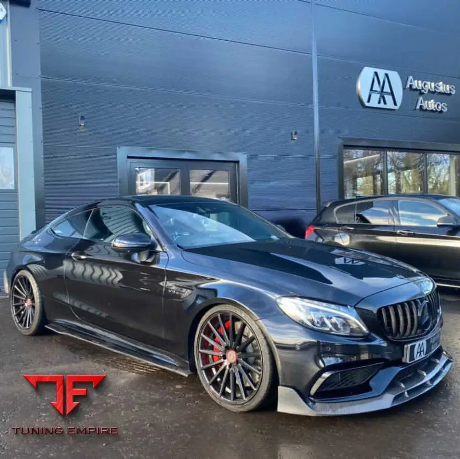 MERCEDES C63 W205 2015-2018 PRE-FACELIFT COUPE FULL CARBON FIBRE KIT - V1 - CT CARBON
