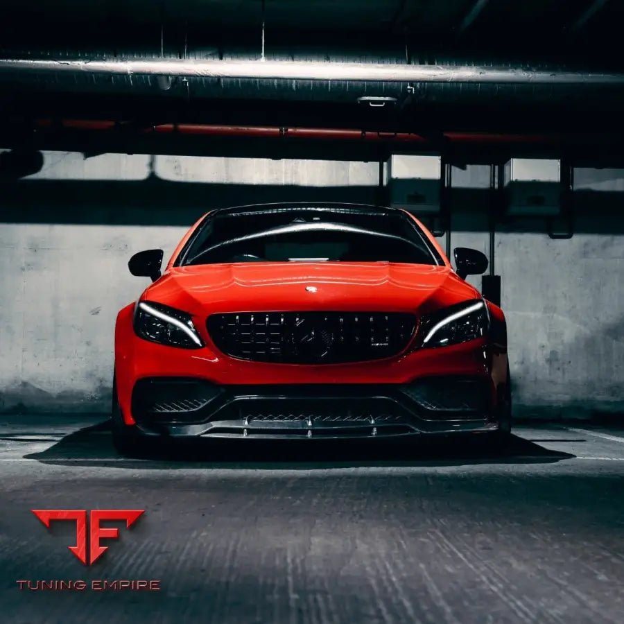 MERCEDES C63 W205 2018-2022 COUPE FACELIFT FULL CARBON FIBRE KIT - V1 - CT CARBON