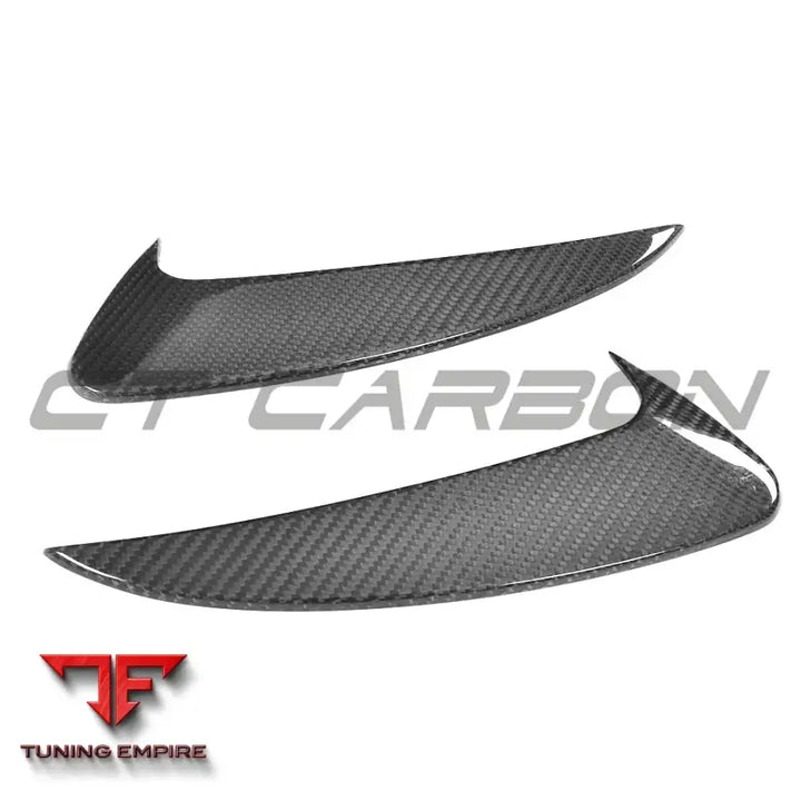 MERCEDES E-CLASS 2016-2018 CARBON FIBRE REAR BUMPER VENTS - CT CARBON
