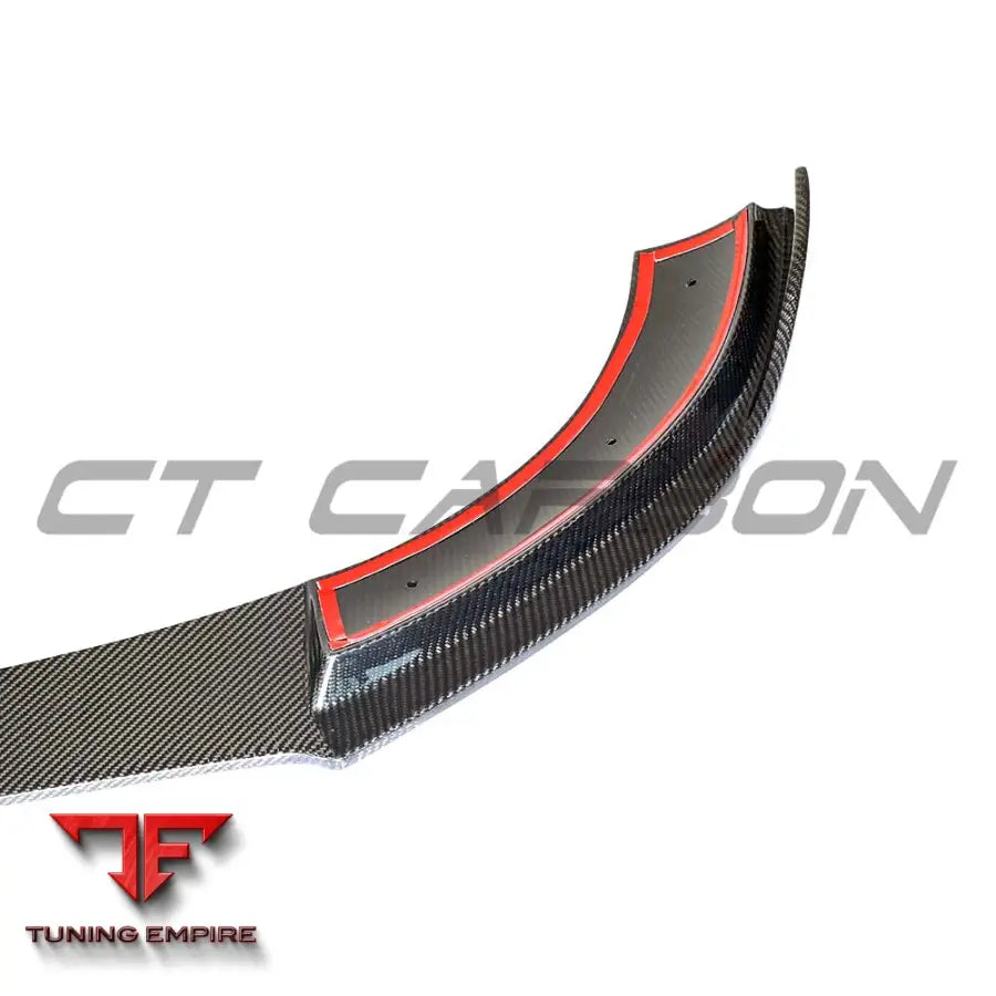 MERCEDES E-CLASS 2016-2019 CARBON FIBRE SPLITTER - CT CARBON