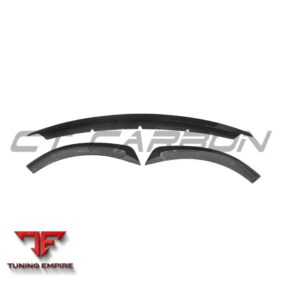 MERCEDES E-CLASS & E43 2017-2018 CARBON FIBRE SPLITTER - CT CARBON