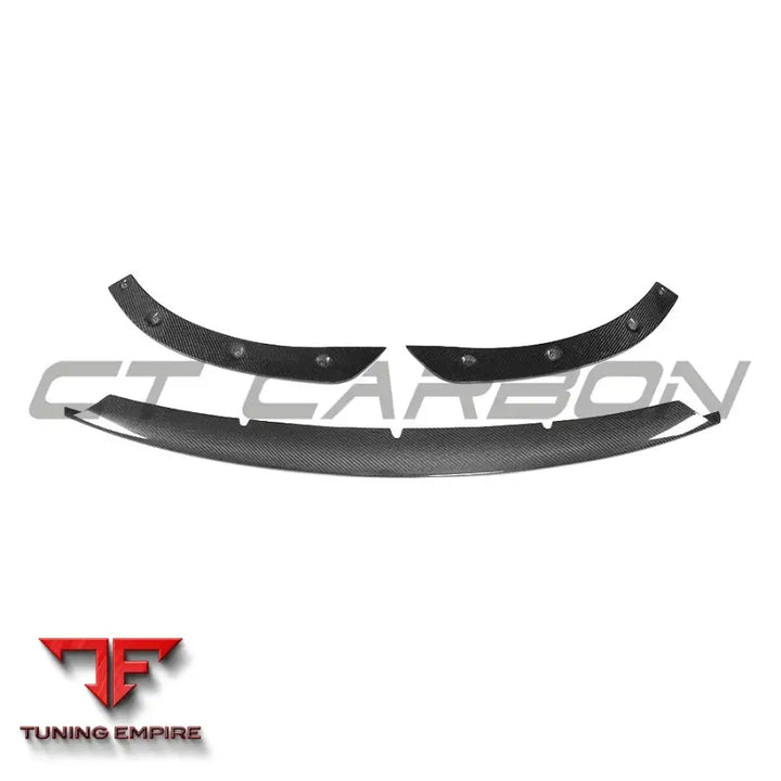 MERCEDES E-CLASS & E43 2017-2018 CARBON FIBRE SPLITTER - CT CARBON