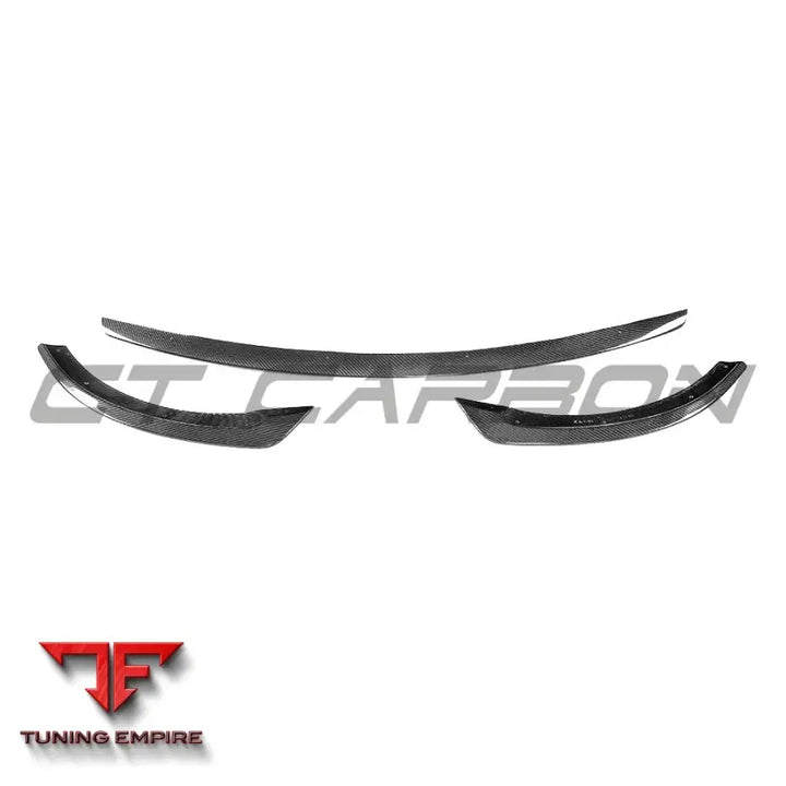 MERCEDES E-CLASS & E43 2017-2018 CARBON FIBRE SPLITTER - CT CARBON