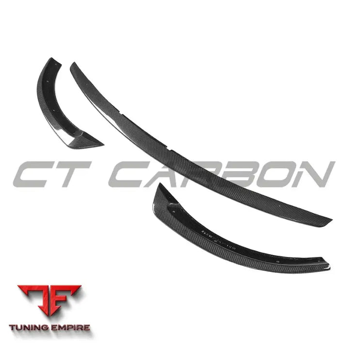 MERCEDES E-CLASS & E43 2017-2018 CARBON FIBRE SPLITTER - CT CARBON