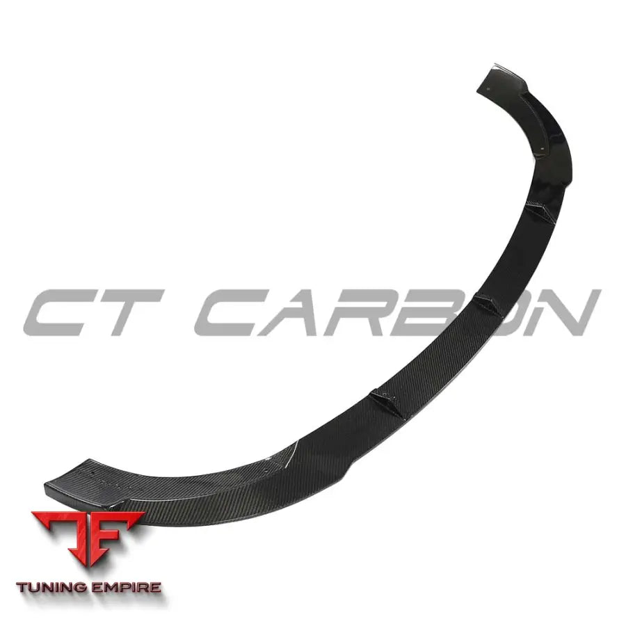 MERCEDES E-CLASS FACELIFT 2021-2023 CARBON FIBRE SPLITTER - CT CARBON