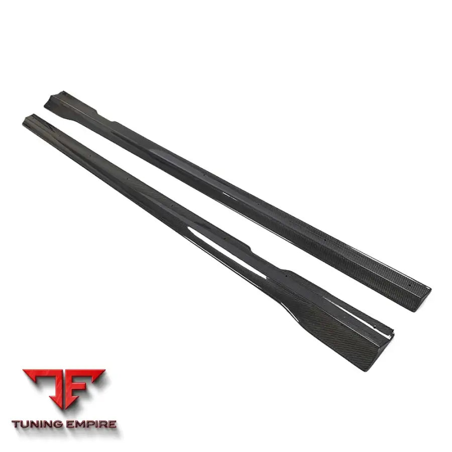 MERCEDES E-CLASS W213/S213 AMG (E43/E53/E63) 2016-2023 CARBON FIBRE SIDE SKIRTS - CT CARBON