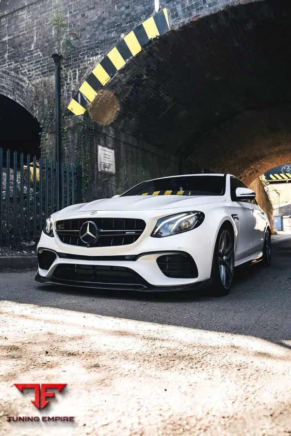 MERCEDES E63 W213 2018-2020 PRE-FACELIFT CARBON FIBRE SPLITTER - CT CARBON