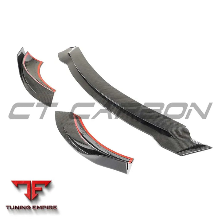 MERCEDES E63 W213 2018-2020 PRE-FACELIFT CARBON FIBRE SPLITTER - CT CARBON