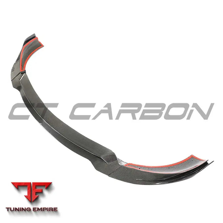 MERCEDES E63 W213 2018-2020 PRE-FACELIFT CARBON FIBRE SPLITTER - CT CARBON