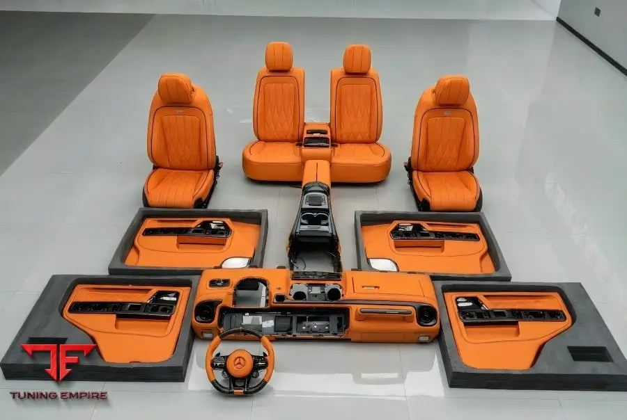 MERCEDES G-CLASS INTERIOR UPGRADE TO NEW