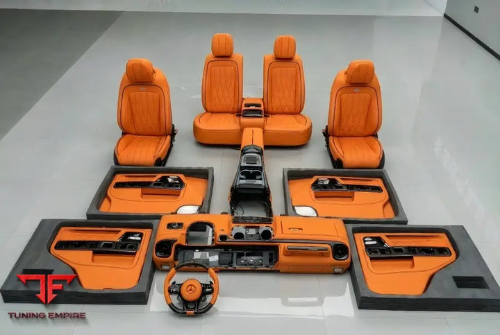 MERCEDES G-CLASS INTERIOR UPGRADE TO NEW