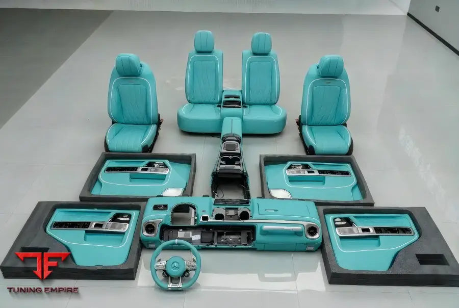MERCEDES G-CLASS INTERIOR UPGRADE TO NEW
