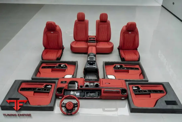 MERCEDES G-CLASS INTERIOR UPGRADE TO NEW