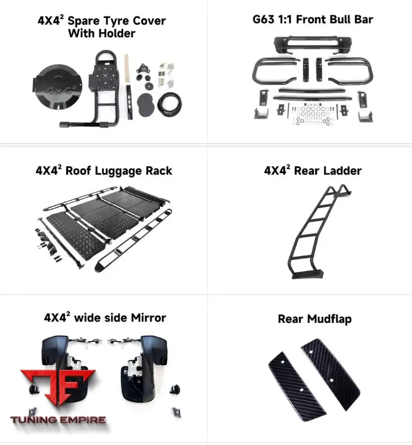 MERCEDES G63 4x4 W464 PARTS