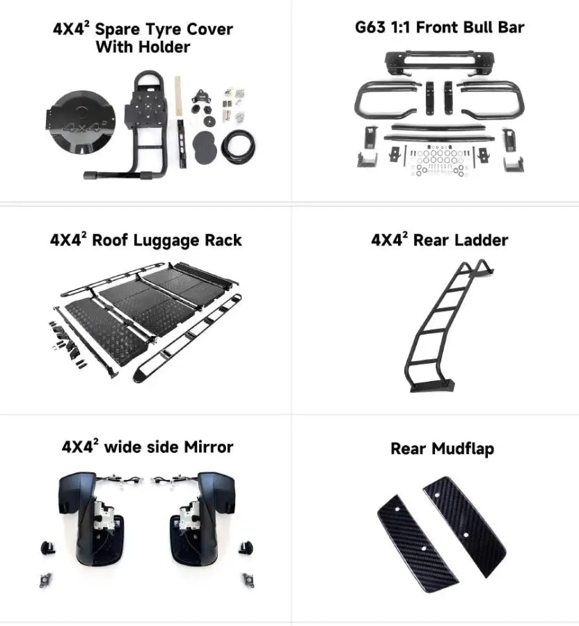 MERCEDES G63 4x4 W464 PARTS