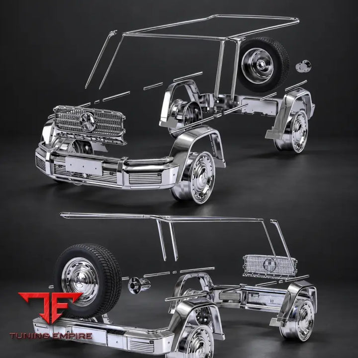 MERCEDES G63 W464 VINTAGE UPGRADE KIT - Body Kit