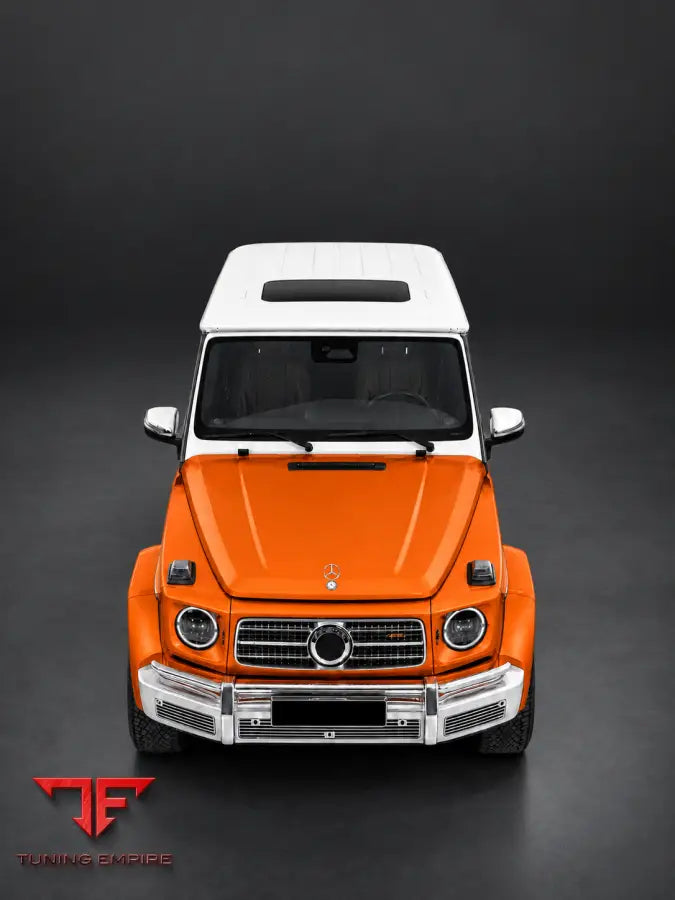 Mercedes G63 W464 vintage upgrade kit front view