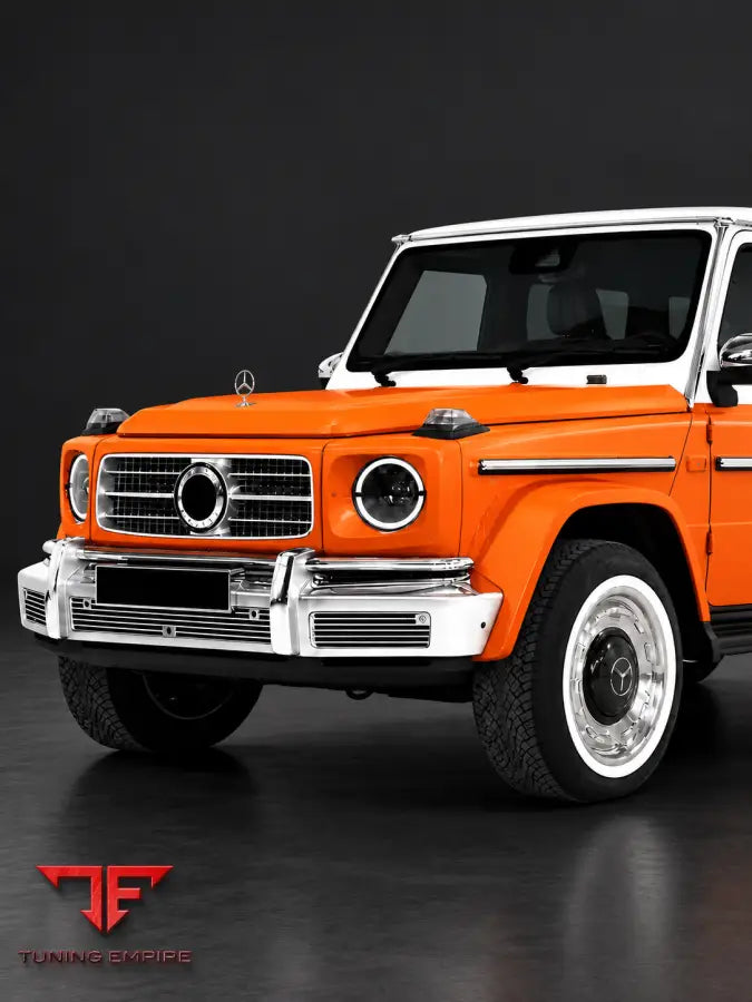 Mercedes G63 W464 vintage upgrade kit retro chrome details