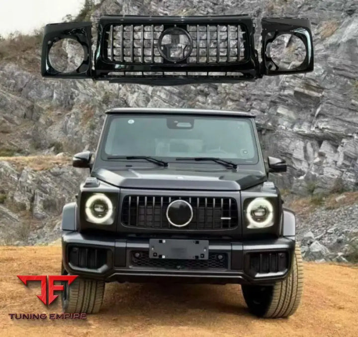 MERCEDES G CLASS W465 G63 GRILLE & HEADLAMPS FRAME