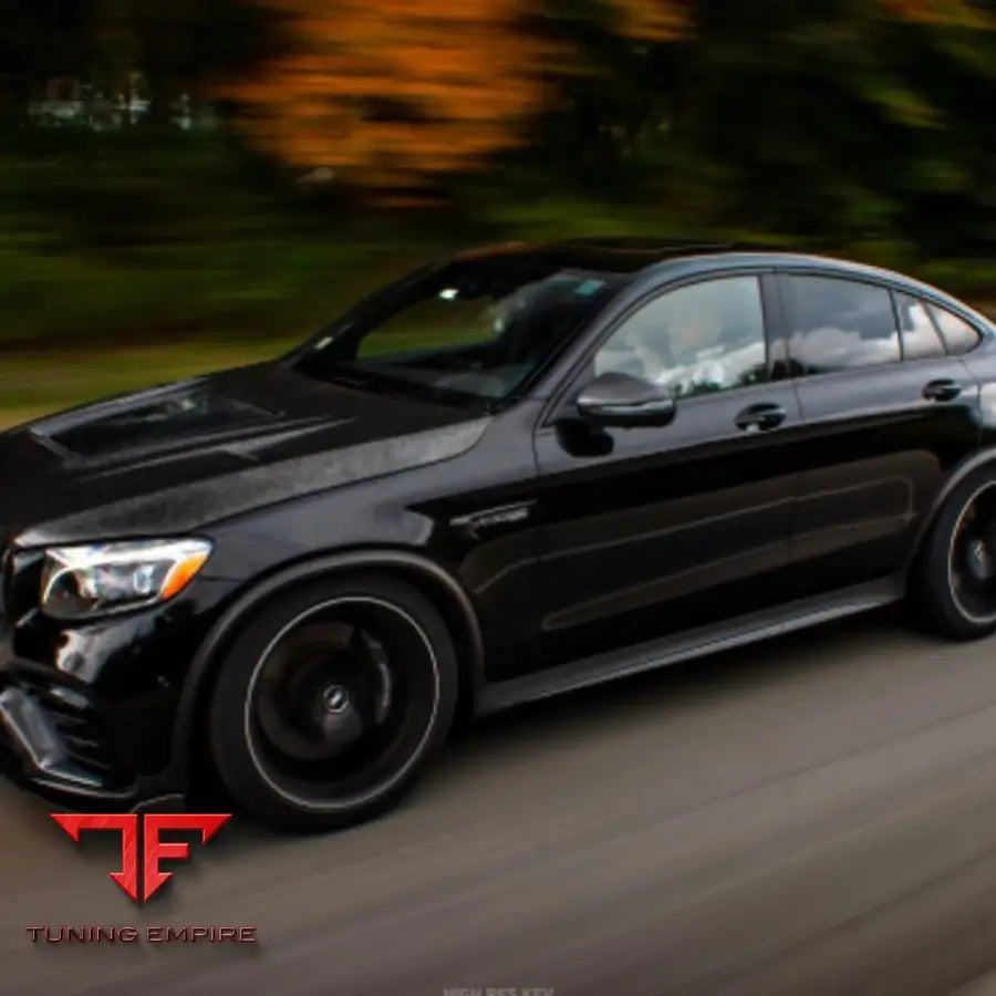 MERCEDES GLC AMG 63 COUPE / SUV CARBON HOOD WITH GLASS X253/C253