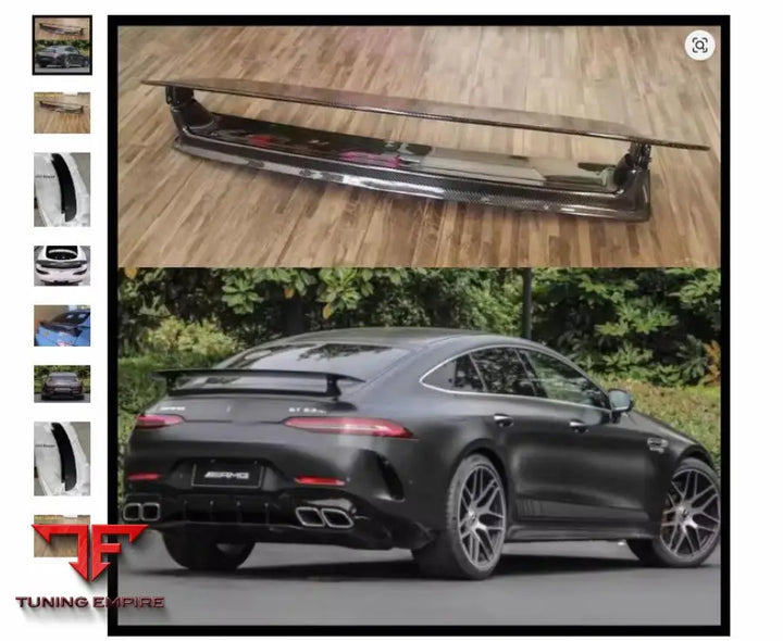 MERCEDES GT63s 4-DOOR OEM STYLE CARBON REAR WING