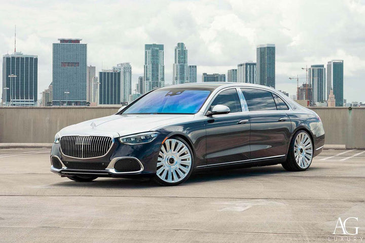 Mercedes-Maybach S580 AMG on custom forged wheels