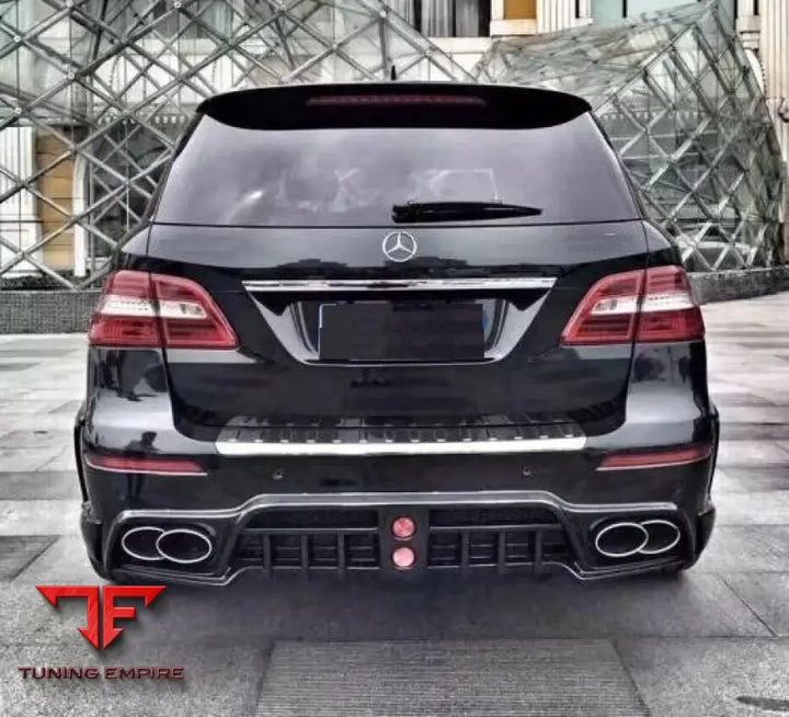 MERCEDES ML63 AMG W166 wide body kit with brake light