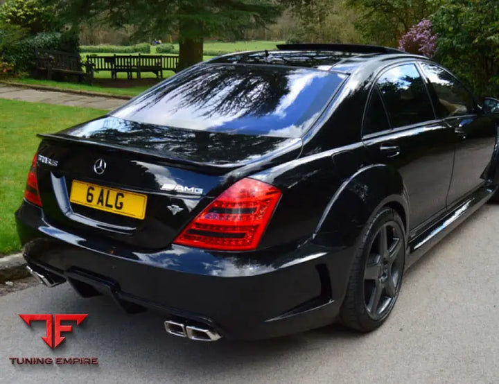 MERCEDES S-CLASS TO BLACK SERIES REAR BOOT SPOILER