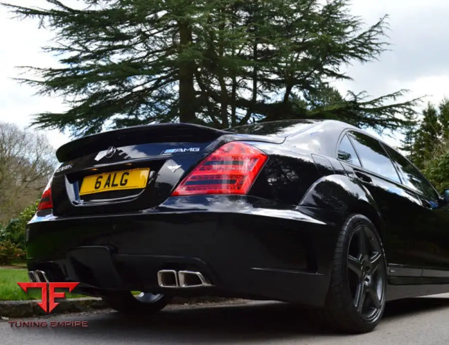 MERCEDES S-CLASS TO BLACK SERIES REAR BOOT SPOILER