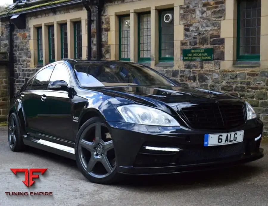 MERCEDES S-CLASS TO BLACK SERIES WIDE BODY KIT