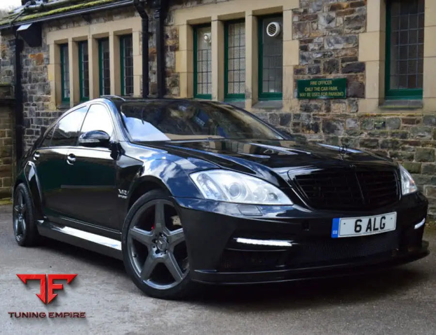 MERCEDES S-CLASS TO BLACK SERIES WIDE BODY KIT