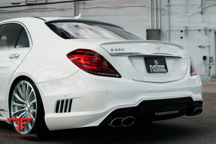 MERCEDES S-CLASS W222 BODY KIT WITH FENDERS AND LED
