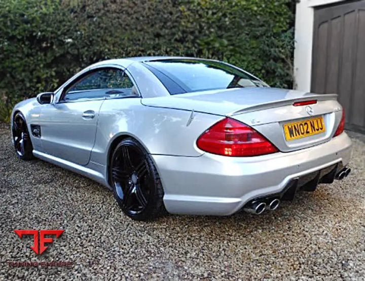 MERCEDES SL R230 FACELIFT TO NEW 63 AMG BOOT SPOILER