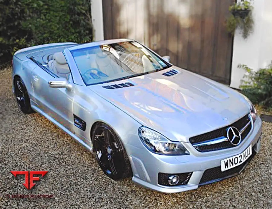 MERCEDES SL R230 FACELIFT TO NEW 63 AMG BOOT SPOILER