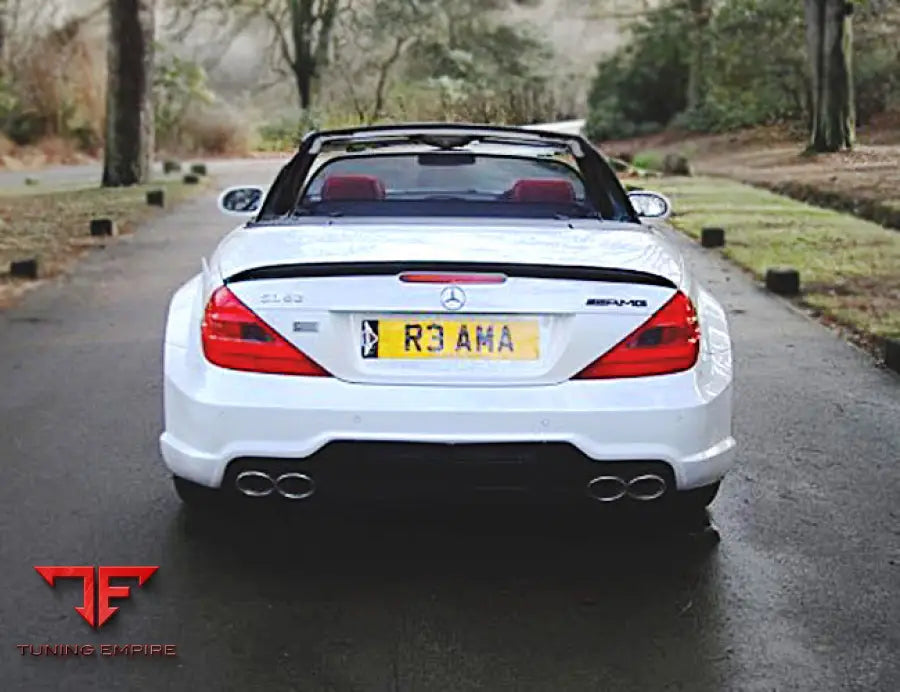 MERCEDES SL R230 TO 63 AMG BOOT SPOILER