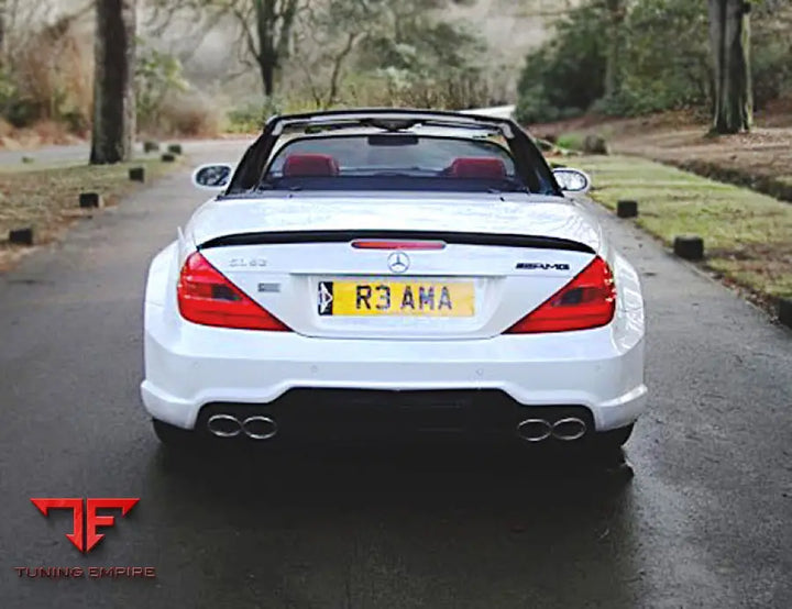 MERCEDES SL R230 TO 63 AMG BOOT SPOILER