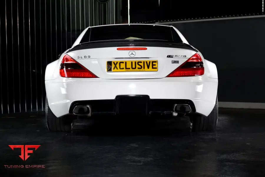 MERCEDES SL R230 TO SL65 BLACK SERIES CONVERSION BOOT SPOILER
