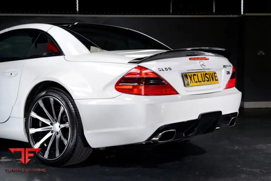 MERCEDES SL R230 TO SL65 BLACK SERIES CONVERSION BOOT SPOILER