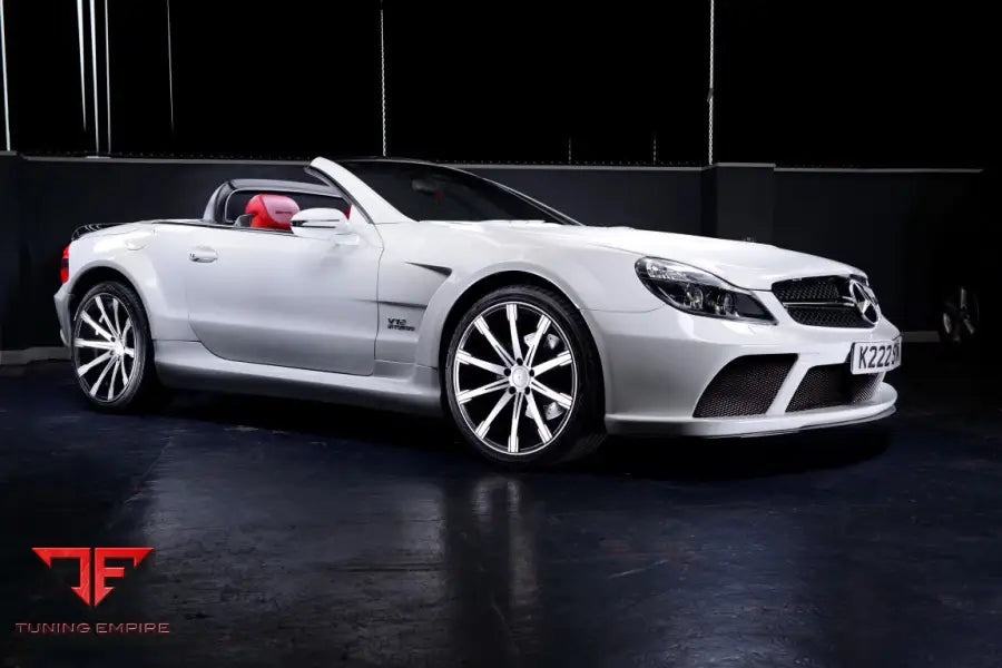 MERCEDES SL R230 TO SL65 BLACK SERIES CONVERSION WIDE BODY KIT