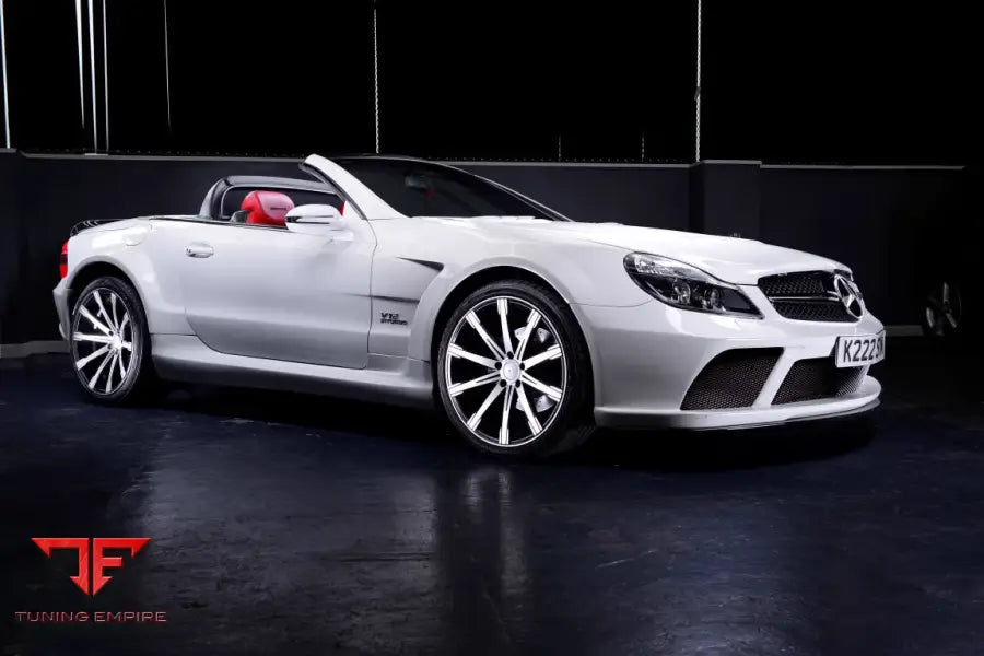 MERCEDES SL R230 TO SL65 BLACK SERIES CONVERSION WIDE BODY KIT
