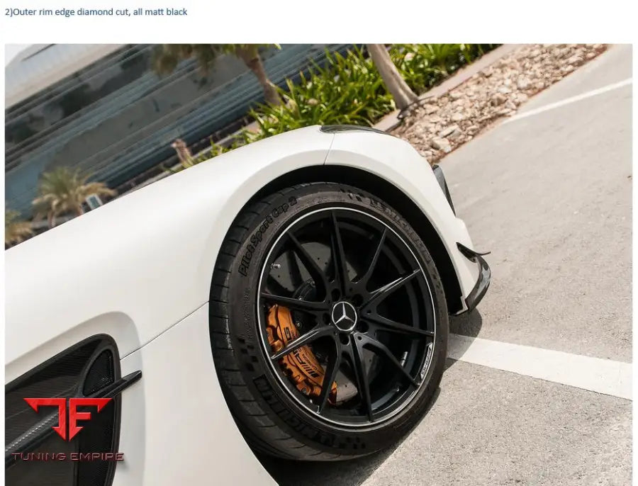 MERCEDES SLS AMG BLACK SERIES STYLE BODY KIT