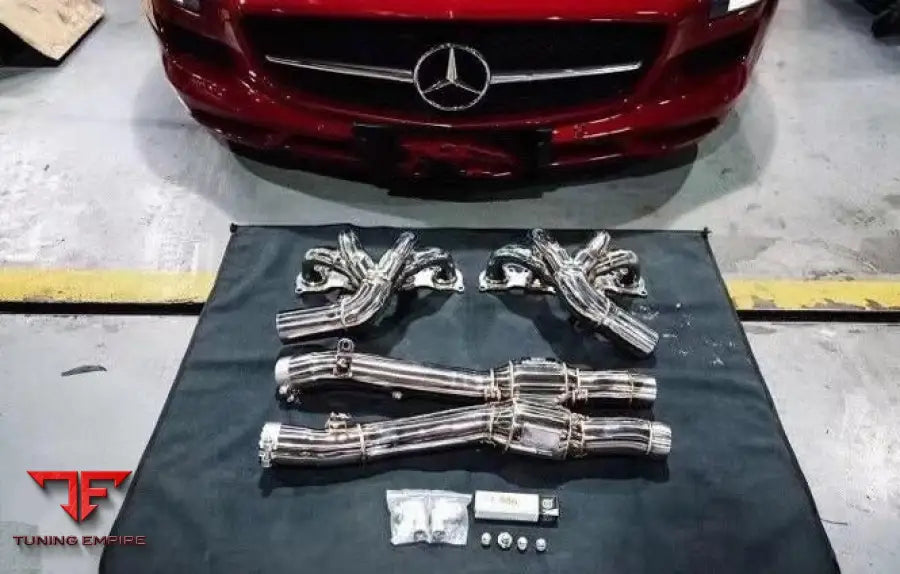 MERCEDES SLS AMG PERFORMANCE HEADERS WITH DOWNPIPES