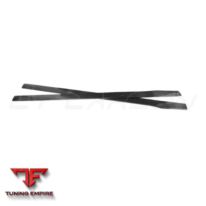 MERCEDES W205 C63 & C63S COUPE 2DR & SALOON 4DR CARBON SIDE SKIRTS - V1 - CT CARBON