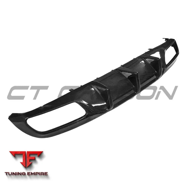 MERCEDES W205 C63 & C63 COUPE 2DR CARBON DIFFUSER - V1 - CT CARBON