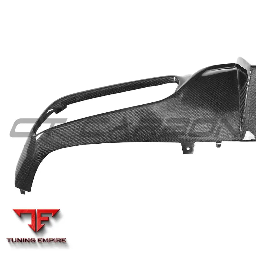 MERCEDES W205 C63 & C63 COUPE 2DR CARBON DIFFUSER - V1 - CT CARBON