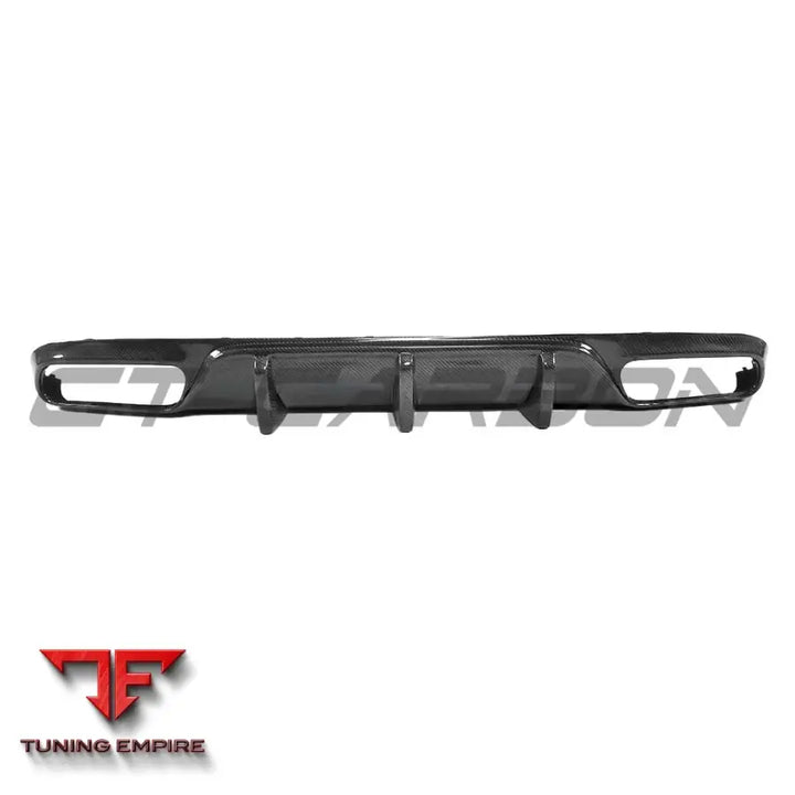 MERCEDES W205 C63 & C63 COUPE 2DR CARBON DIFFUSER - V1 - CT CARBON