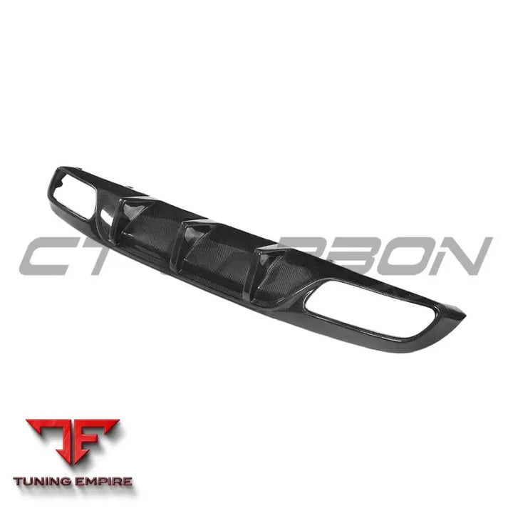 MERCEDES W205 C63 & C63 COUPE 2DR CARBON DIFFUSER - V1 - CT CARBON
