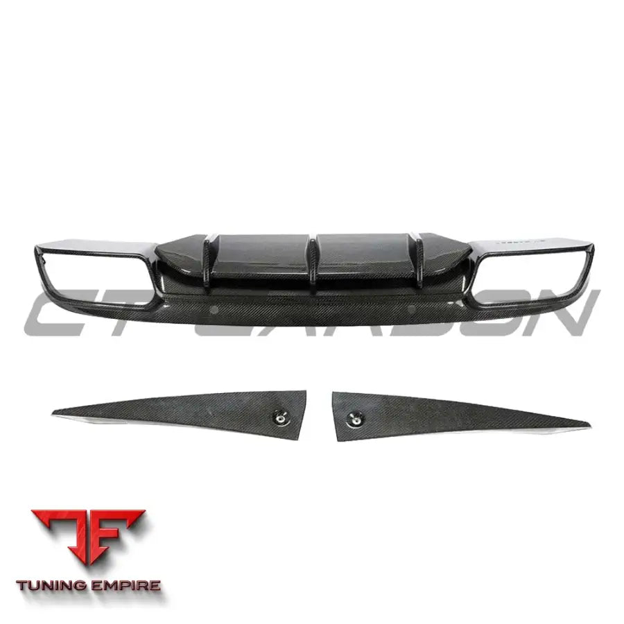 MERCEDES W205 C63 FACELIFT COUPE/CONVERTIBLE 2DR CARBON FIBRE DIFFUSER V2 - CT CARBON